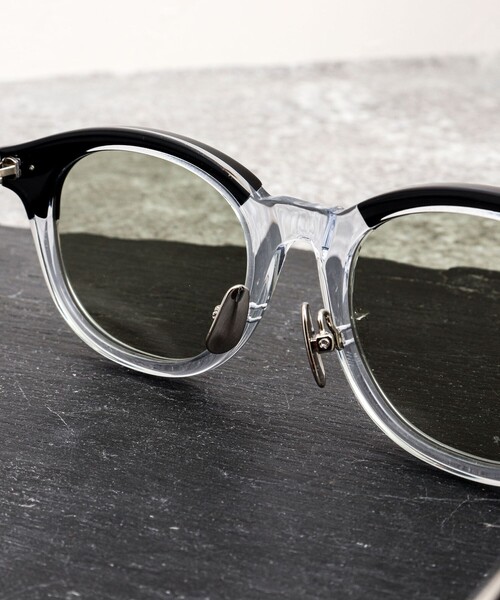 NOLLEY’S（ノーリーズ）の「THOMAS ボストン/ウェリントン カラーレンズ サングラス（サングラス・メンズ・ブラック・FREE）」の7枚目の写真