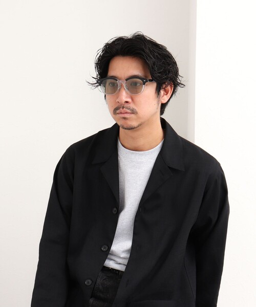 NOLLEY’S（ノーリーズ）の「THOMAS ボストン/ウェリントン カラーレンズ サングラス（サングラス・メンズ・ブラック・FREE）」の19枚目の写真