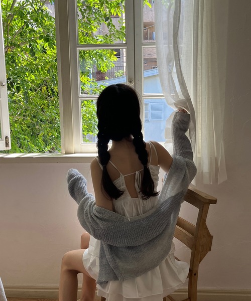 RiLi（リリ）の「ティアードフレアミニ【RL】（スカート・レディース・ブラック/ホワイト・FREE）」の13枚目の写真