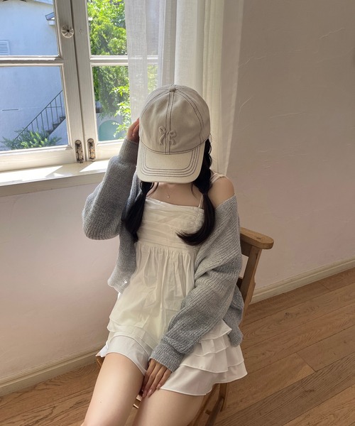 RiLi（リリ）の「ティアードフレアミニ【RL】（スカート・レディース・ブラック/ホワイト・FREE）」の12枚目の写真