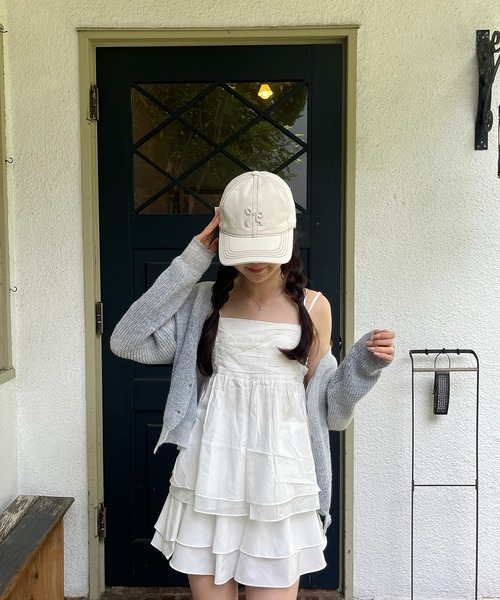 RiLi（リリ）の「ティアードフレアミニ【RL】（スカート・レディース・ブラック/ホワイト・FREE）」の15枚目の写真