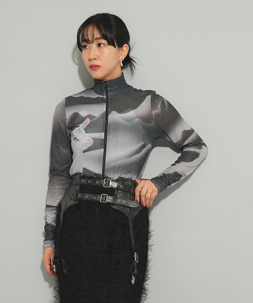 極美品 Ray BEAMS ガーターベルト 地雷系 Y2K レイヤード Ray BEAMS（レイビームス）の「ガーター ベルト（ベルト）」 - WEAR