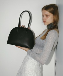Round boston bag/ラウンド ボストン バッグ