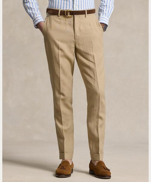 美品❗️希少❗️Ralph Lauren リネンシルク3ピース 38sht スーツ POLO RALPH LAUREN（ポロ ラルフ ローレン）の「リネン スーツ