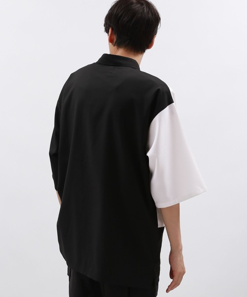 LAKOLE(ラコレ)の「TRアソート切り替えシャツ半袖 / 131481(シャツ/ブラウス・メンズ・チャコール/ベージュ/グリーン・X-LARGE/MEDIUM/LARGE)」の18枚目の写真