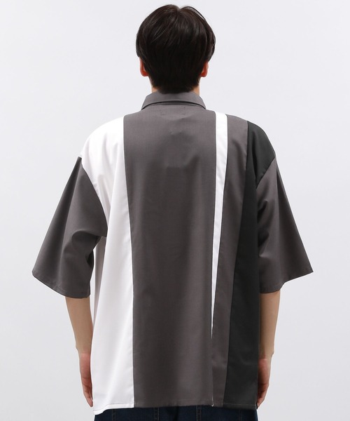 LAKOLE(ラコレ)の「TRアソート切り替えシャツ半袖 / 131481(シャツ/ブラウス・メンズ・チャコール/ベージュ/グリーン・X-LARGE/MEDIUM/LARGE)」の15枚目の写真