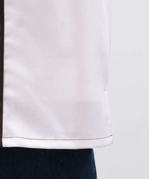 LAKOLE(ラコレ)の「TRアソート切り替えシャツ半袖 / 131481(シャツ/ブラウス・メンズ・チャコール/ベージュ/グリーン・X-LARGE/MEDIUM/LARGE)」の6枚目の写真