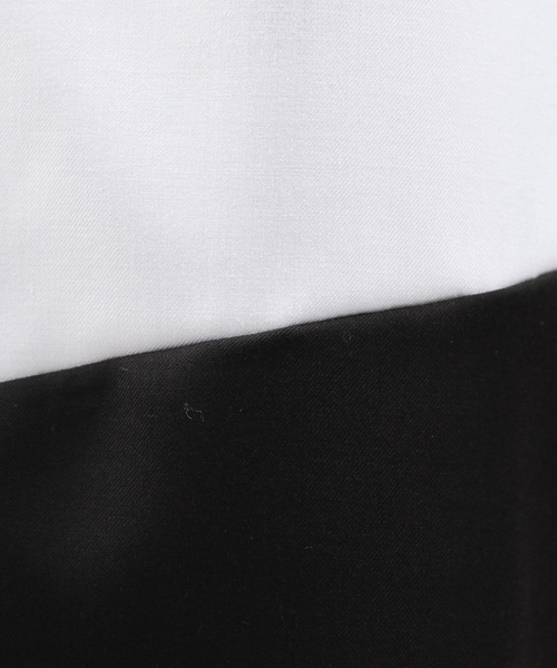 LAKOLE(ラコレ)の「TRアソート切り替えシャツ半袖 / 131481(シャツ/ブラウス・メンズ・チャコール/ベージュ/グリーン・X-LARGE/MEDIUM/LARGE)」の4枚目の写真