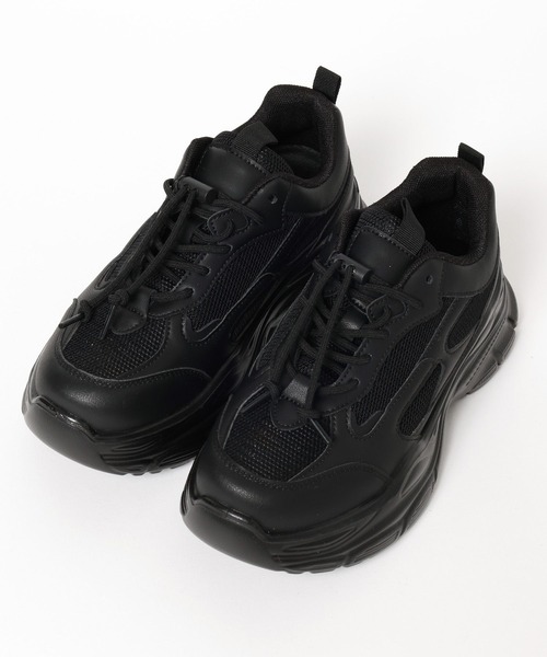 LEPSIM(レプシィム)の「ボリュームスニーカー 132365(スニーカー・レディース・アイボリー/ブラック/グレー・MEDIUM/LARGE)」の14枚目の写真