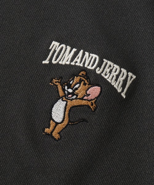 Tom&Jerry(トムアンドジェリー)の「【Tom & Jerry/トム & ジェリー】 サイドライン ロゴ刺繍 ダンボール スウェット トレーナー(スウェット・メンズ・ブルー系その他/スミクロ/オフホワイト/ホワイト・LL/M/L)」の19枚目の写真