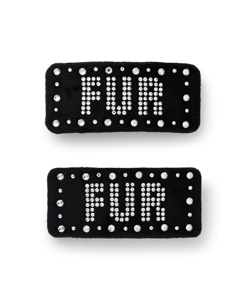 FURFUR（ファーファー）の「ベロアバレッタセット（バレッタ/ヘア