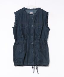 【HOUSTON woman】DENIM M-65 VEST