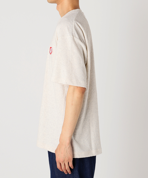 JOURNAL STANDARD relume(ジャーナルスタンダード レリューム)の「イノウエバッジ店 別注 花道企み刺繍 パイルTシャツ(Tシャツ/カットソー・メンズ・チャコールグレー/アイボリー/ブラック/ホワイト・MEDIUM/LARGE)」の15枚目の写真