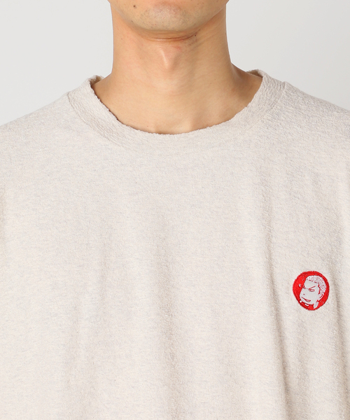 JOURNAL STANDARD relume(ジャーナルスタンダード レリューム)の「イノウエバッジ店 別注 花道企み刺繍 パイルTシャツ(Tシャツ/カットソー・メンズ・チャコールグレー/アイボリー/ブラック/ホワイト・MEDIUM/LARGE)」の18枚目の写真