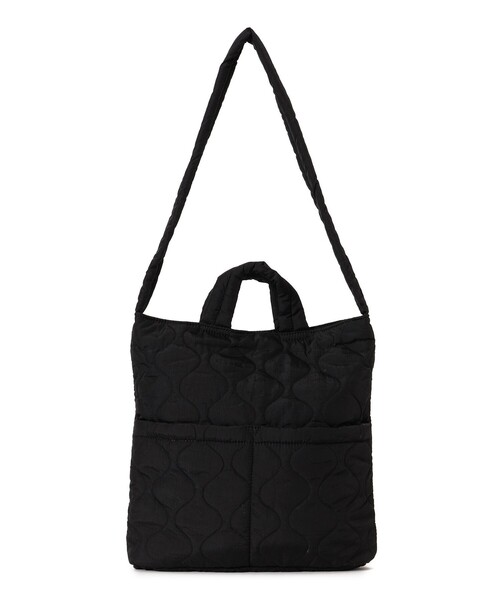 B:MING by BEAMS（ビーミングバイビームス）の「キルト トート バッグ（トートバッグ・メンズ・ブラック/オリーブ/ネイビー・ONE SIZE）」の7枚目の写真