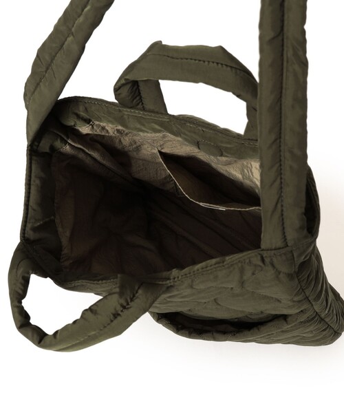 B:MING by BEAMS（ビーミングバイビームス）の「キルト トート バッグ（トートバッグ・メンズ・ブラック/オリーブ/ネイビー・ONE SIZE）」の13枚目の写真