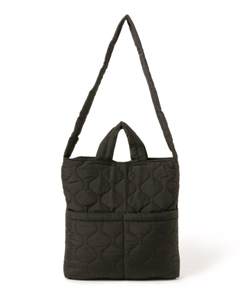 B:MING by BEAMS（ビーミングバイビームス）の「キルト トート バッグ（トートバッグ・メンズ・ブラック/オリーブ/ネイビー・ONE SIZE）」の17枚目の写真