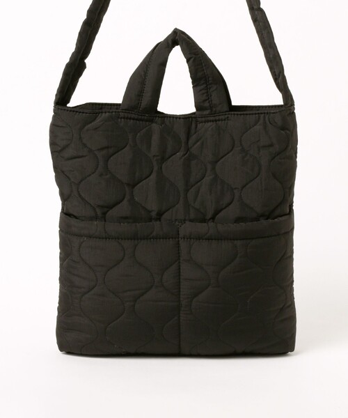 B:MING by BEAMS（ビーミングバイビームス）の「キルト トート バッグ（トートバッグ・メンズ・ブラック/オリーブ/ネイビー・ONE SIZE）」の19枚目の写真