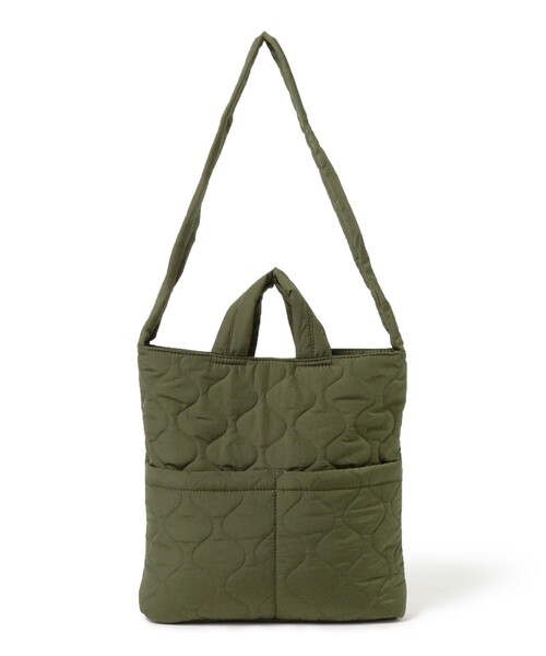 B:MING by BEAMS（ビーミングバイビームス）の「キルト トート バッグ（トートバッグ・メンズ・ブラック/オリーブ/ネイビー・ONE SIZE）」の21枚目の写真