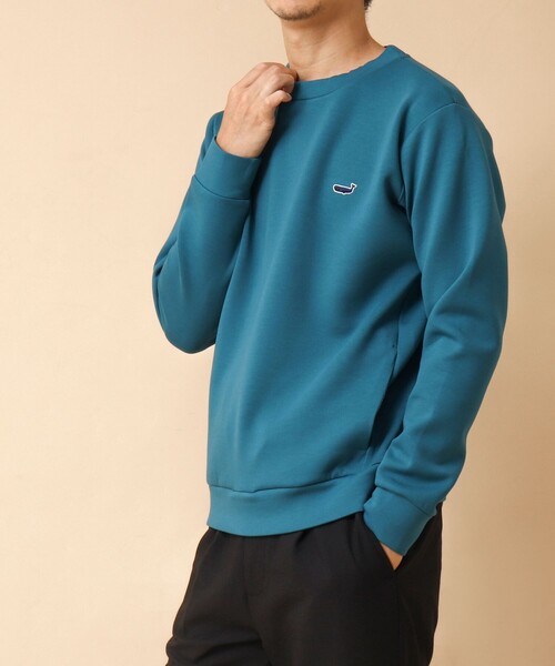 NOLLEY’S（ノーリーズ）の「ダブルエアー クジラ クルーネックプルオーバー 24AW（スウェット・メンズ・グレイッシュブルー/グレー/ブラック系その他/ネイビー・S/M/L）」の14枚目の写真