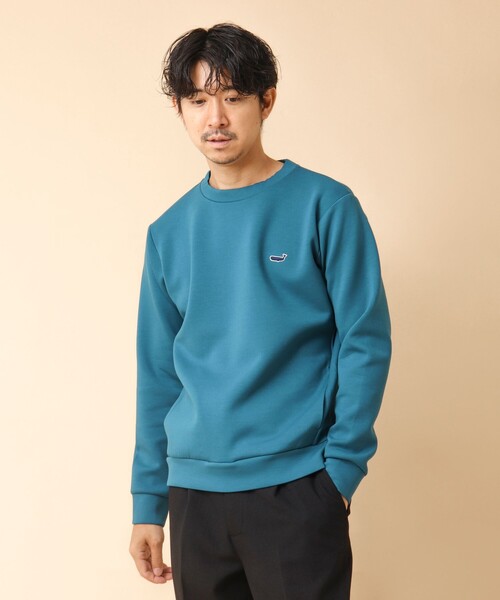 NOLLEY’S（ノーリーズ）の「ダブルエアー クジラ クルーネックプルオーバー 24AW（スウェット・メンズ・グレイッシュブルー/グレー/ブラック系その他/ネイビー・S/M/L）」の18枚目の写真