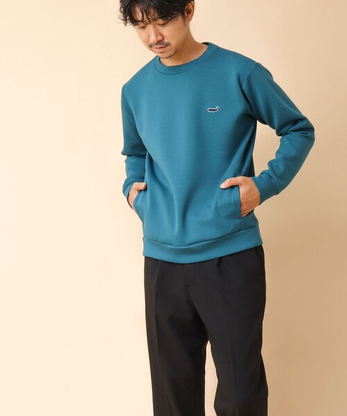NOLLEY’S（ノーリーズ）の「ダブルエアー クジラ クルーネックプルオーバー 24AW（スウェット・メンズ・グレイッシュブルー/グレー/ブラック系その他/ネイビー・S/M/L）」の20枚目の写真