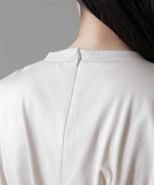 【セール】ビスチェコンビギャザートップス（Tシャツ/カットソー）｜nano･universe（ナノユニバース）