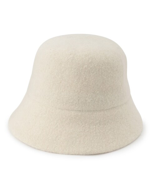 grove(グローブ)の「ウール混バスクハット(ハット・レディース・オフホワイト/ブラック/グレー/ライトベージュ・00)」の2枚目の写真