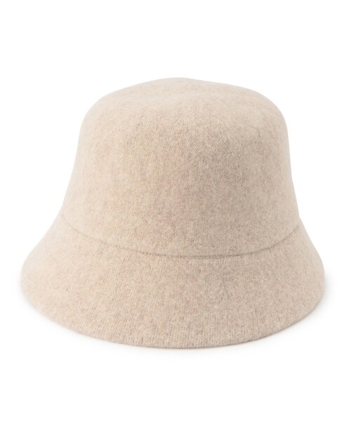 grove(グローブ)の「ウール混バスクハット(ハット・レディース・オフホワイト/ブラック/グレー/ライトベージュ・00)」の4枚目の写真