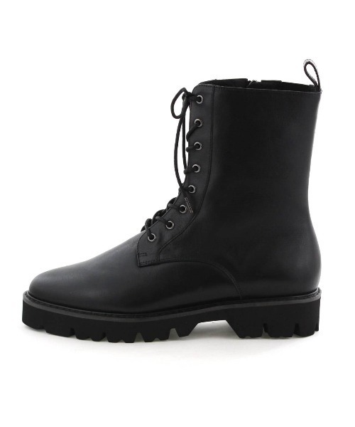 HIMIKO（ヒミコ）の「【Made in Japan】【撥水】レースアップトラックソールブーツ/641410（ブーツ・レディース・ブラック/ダークブラウン/アイボリー・22.5cm/23.5cm/24.5cm/25.5cm/23.0cm/24.0cm/25.0cm/26.0cm/21.5cm/22.0cm/26.5cm）」の15枚目の写真