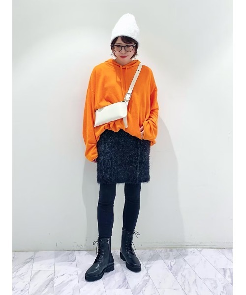 HIMIKO（ヒミコ）の「【Made in Japan】【撥水】レースアップトラックソールブーツ/641410（ブーツ・レディース・ブラック/ダークブラウン/アイボリー・22.5cm/23.5cm/24.5cm/25.5cm/23.0cm/24.0cm/25.0cm/26.0cm/21.5cm/22.0cm/26.5cm）」の11枚目の写真