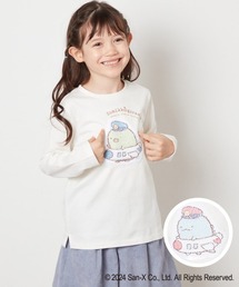a.v.v（アーヴェヴェ）の「[100-140]【すみっコぐらし】リバーシブルスパンコール長袖Ｔシャツ（Tシャツ/カットソー・キッズ）」