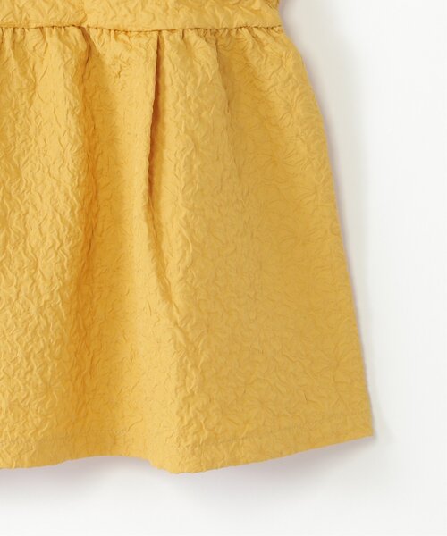 ikka（イッカ）の「ふくれジャガードキャミドッキング長袖プルオーバー（120~160cm）（Tシャツ/カットソー・キッズ・マスタード/ベージュ/ブラック・120/130/140/150/160）」の17枚目の写真