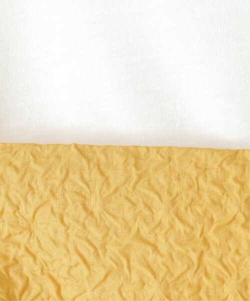 ikka（イッカ）の「ふくれジャガードキャミドッキング長袖プルオーバー（120~160cm）（Tシャツ/カットソー・キッズ・マスタード/ベージュ/ブラック・120/130/140/150/160）」の19枚目の写真