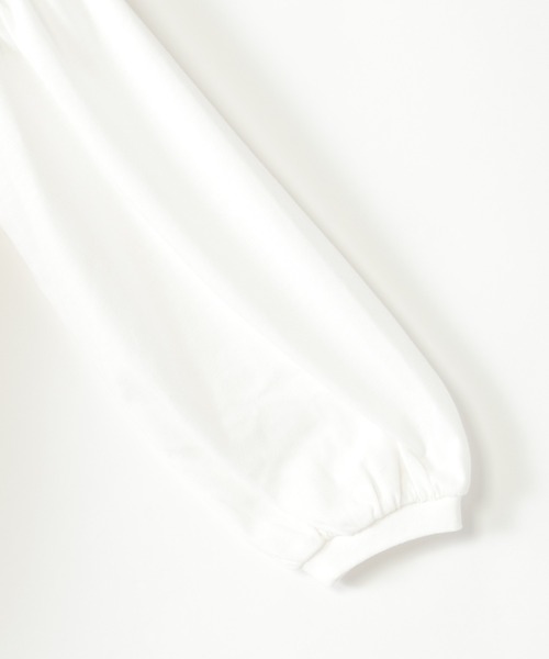 ikka（イッカ）の「ふくれジャガードキャミドッキング長袖プルオーバー（120~160cm）（Tシャツ/カットソー・キッズ・マスタード/ベージュ/ブラック・120/130/140/150/160）」の11枚目の写真