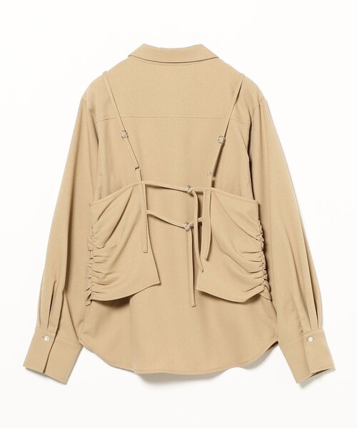 Ray BEAMS（レイビームス）の「RBS / キャミ レイヤード シャツ（シャツ/ブラウス・レディース・ベージュ/オフホワイト・ONE SIZE）」の19枚目の写真