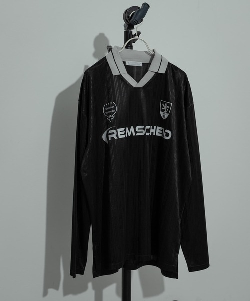 SENSE OF PLACE by URBAN RESEARCH（センスオブプレイスバイアーバンリサーチ）の「Football Game Long-Sleeve T-shirts（Tシャツ/カットソー・メンズ・ブラック/ネイビー/レッド・MEDIUM/LARGE）」の2枚目の写真