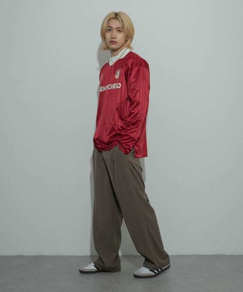 SENSE OF PLACE by URBAN RESEARCH（センスオブプレイスバイアーバンリサーチ）の「Football Game Long-Sleeve T-shirts（Tシャツ/カットソー・メンズ・ブラック/ネイビー/レッド・MEDIUM/LARGE）」の8枚目の写真