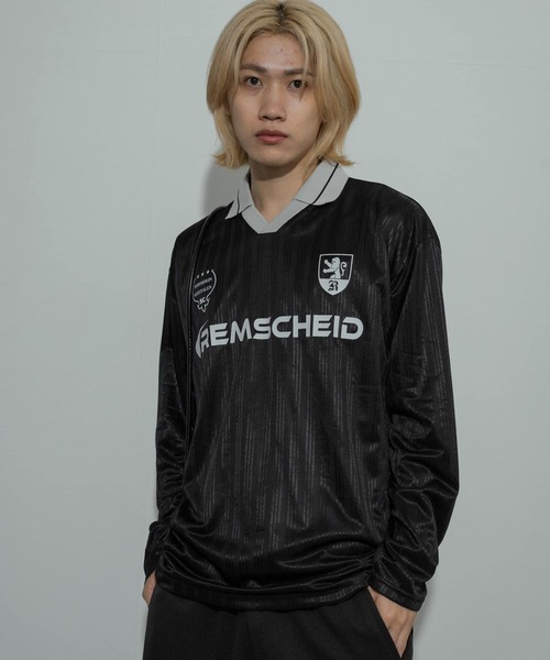 SENSE OF PLACE by URBAN RESEARCH（センスオブプレイスバイアーバンリサーチ）の「Football Game Long-Sleeve T-shirts（Tシャツ/カットソー・メンズ・ブラック/ネイビー/レッド・MEDIUM/LARGE）」の10枚目の写真