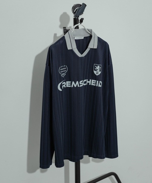 SENSE OF PLACE by URBAN RESEARCH（センスオブプレイスバイアーバンリサーチ）の「Football Game Long-Sleeve T-shirts（Tシャツ/カットソー・メンズ・ブラック/ネイビー/レッド・MEDIUM/LARGE）」の20枚目の写真