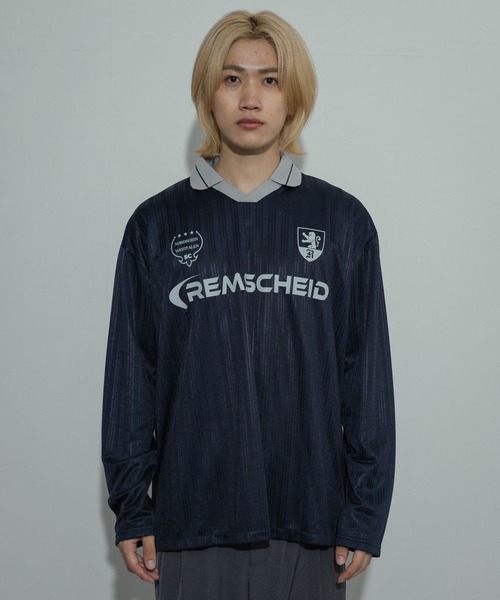 SENSE OF PLACE by URBAN RESEARCH（センスオブプレイスバイアーバンリサーチ）の「Football Game Long-Sleeve T-shirts（Tシャツ/カットソー・メンズ・ブラック/ネイビー/レッド・MEDIUM/LARGE）」の21枚目の写真