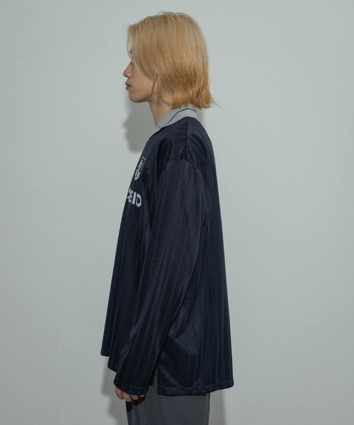SENSE OF PLACE by URBAN RESEARCH（センスオブプレイスバイアーバンリサーチ）の「Football Game Long-Sleeve T-shirts（Tシャツ/カットソー・メンズ・ブラック/ネイビー/レッド・MEDIUM/LARGE）」の22枚目の写真