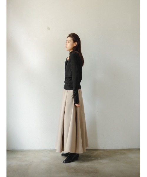 AGAWD（アガウド）の「AGAWD レイヤードビスチェカットソー（Tシャツ/カットソー・レディース・ボルドー/グレー/ブラック・FREE）」の9枚目の写真