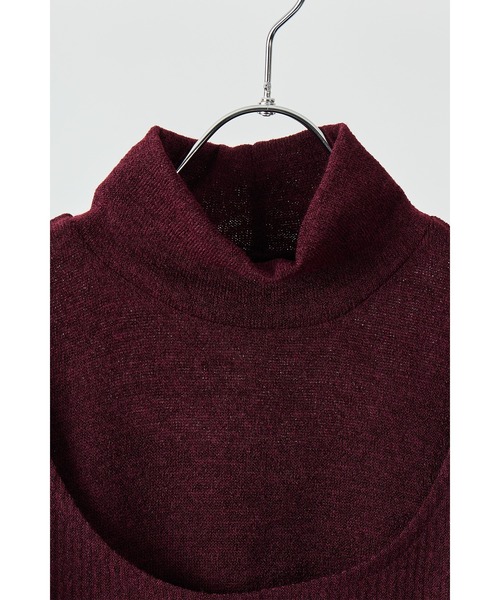 AGAWD（アガウド）の「AGAWD レイヤードビスチェカットソー（Tシャツ/カットソー・レディース・ボルドー/グレー/ブラック・FREE）」の18枚目の写真