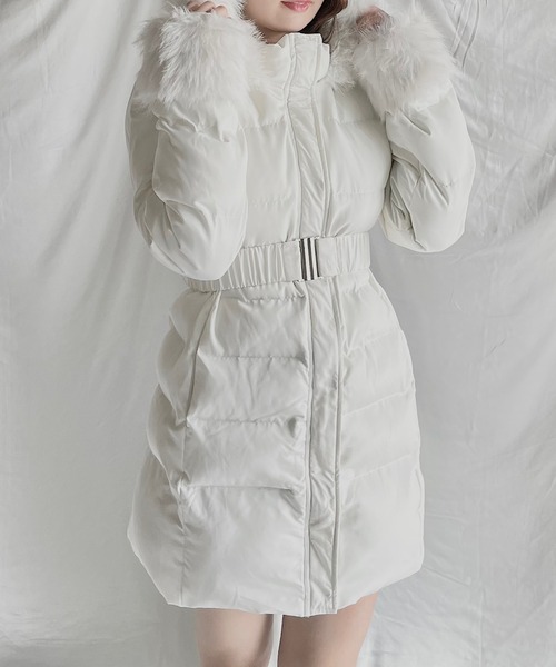 NOMAE（ノーマエ）の「ロングウエストマークダウンコート（ダウン