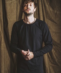 NO ID. | 【NO ID.】Changing Cut-Off Crew Neck Long T-Shirt / チェンジング カットオフ クルーネック ロンT(Tシャツ/カットソー)