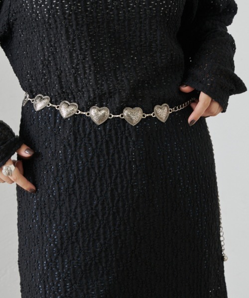 CIAOPANIC TYPY（チャオパニックティピー）の「マルチウェイコンチョチェーンベルト（ベルト・レディース・シルバー/シルバー系その他・ONE SIZE）」の10枚目の写真