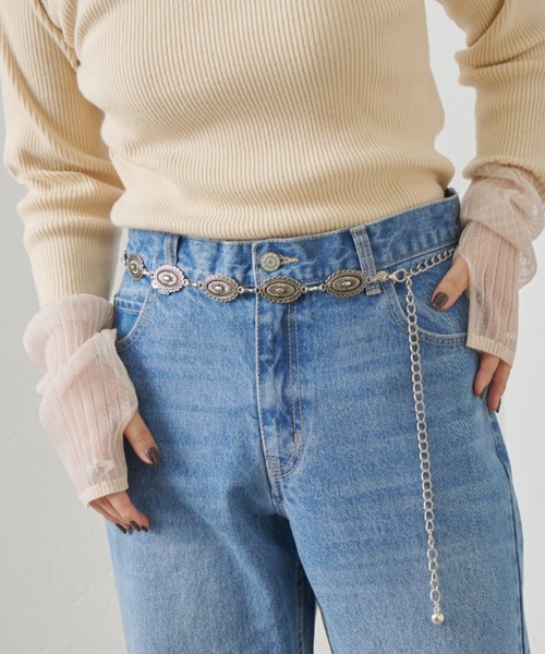 CIAOPANIC TYPY（チャオパニックティピー）の「マルチウェイコンチョチェーンベルト（ベルト・レディース・シルバー/シルバー系その他・ONE SIZE）」の13枚目の写真