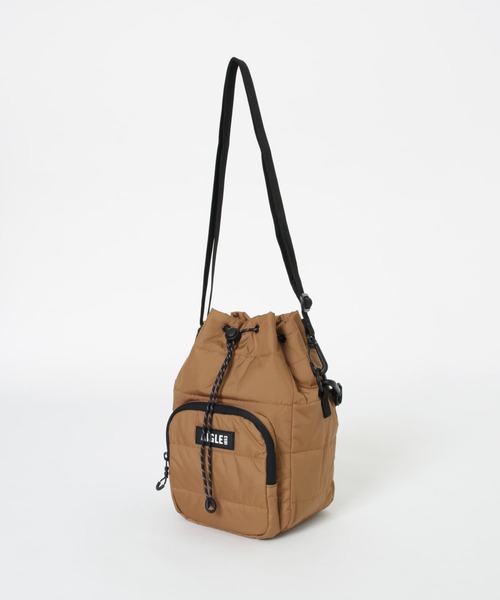 AIGLE（エーグル）の「AIGLE　AAW24USHB007（ハンドバッグ・レディース・ブラウン/ライトグレー・ONE）」の7枚目の写真