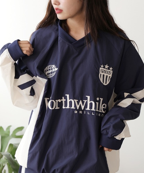 SUGGESTION(サジェッション)の「SUGGESTION/サジェッション ナイロンプルオーバー(Tシャツ/カットソー・メンズ・ブラック/ネイビー/ホワイト・M/L)」の19枚目の写真